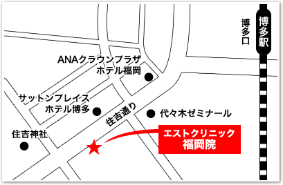 福岡院地図