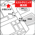 横浜院地図